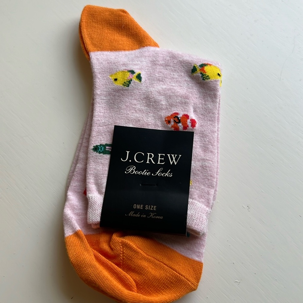 J.Crew bootie sock